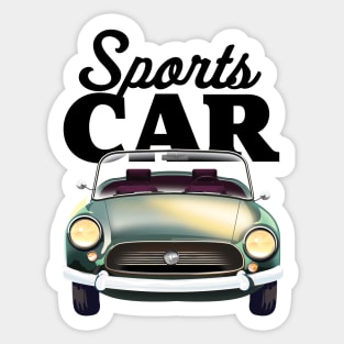 Sports Car Sticker